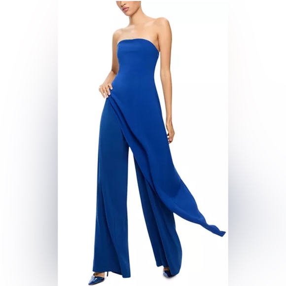 NWT💙Retail $495 Alice + Olivia Alondra jumpsuit “ Size 4 - Picture 5 of 9